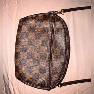 Louis Vuitton Brown Damier Leather Belt Bag